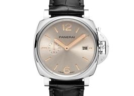 Panerai Luminor Due PAM01249 (2024) - Champagne wijzerplaat 42mm Staal