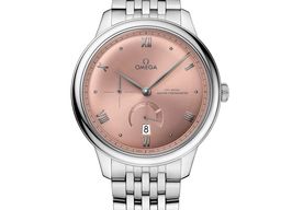 Omega De Ville 434.10.41.21.10.001 (2025) - Roze wijzerplaat 41mm Staal