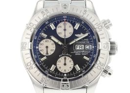 Breitling Superocean Chronograph II A13340 (2010) - Black dial 42 mm Steel case