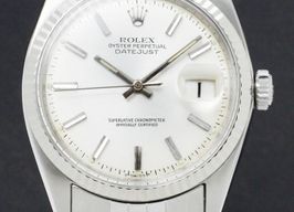 Rolex Datejust 1601 (1967) - Zilver wijzerplaat 36mm Staal