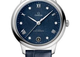 Omega De Ville 434.13.34.20.53.002 (2026) - Blauw wijzerplaat 34mm Staal