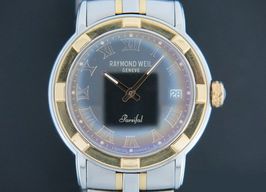 Raymond Weil Parsifal 9540 (Unknown (random serial)) - Black dial 38 mm Gold/Steel case