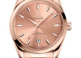 Omega Seamaster Aqua Terra 220.50.38.20.10.001 (2026) - Roze wijzerplaat 38mm Roségoud