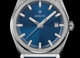 Zenith Defy 95.9000.670/51.R584 (2022) - Blauw wijzerplaat 41mm Titanium