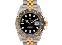 Rolex GMT-Master II 126713GRNR (2023) - Black dial 40 mm Gold/Steel case