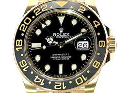 Rolex GMT-Master II 126718GRNR (2024) - Black dial 40 mm Yellow Gold case