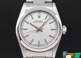 Rolex Oyster Perpetual 31 77080 (1999) - Zilver wijzerplaat 31mm Staal