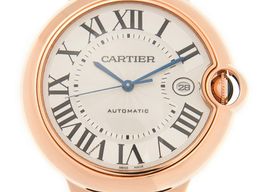 Cartier Ballon Bleu 42mm WGBB0030 (2023) - Zilver wijzerplaat 42mm Roségoud