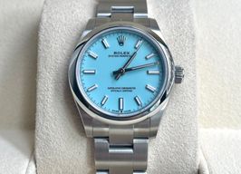 Rolex Oyster Perpetual 31 277200 (2022) - Blauw wijzerplaat 31mm Staal