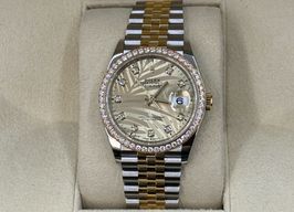 Rolex Datejust 36 126283RBR (2023) - Gold dial 36 mm Steel case