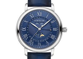 Montblanc Star 130967 (2024) - Blue dial 42 mm Steel case