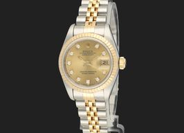 Rolex Lady-Datejust 69173 (1994) - Champagne dial 26 mm Gold/Steel case
