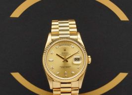 Rolex Day-Date 36 18238 (1996) - Gold dial 36 mm Yellow Gold case