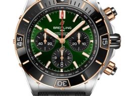 Breitling Chronomat UB0136251L1S1 (2026) - Green dial 44 mm Gold/Steel case