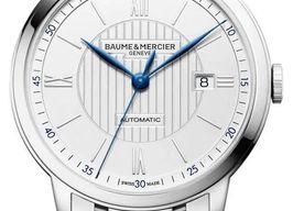 Baume & Mercier Classima M0A10334 (2026) - Zilver wijzerplaat 42mm Staal