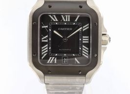 Cartier Santos WSSA0037 (2026) - Grey dial 40 mm Steel case