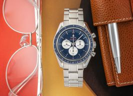 Omega Speedmaster Professional Moonwatch 522.30.42.30.03.001 (Unknown (random serial)) - Blue dial 42 mm Steel case