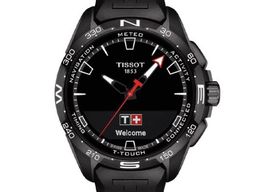 Tissot Touch T121.420.47.051.03 (2023) - Black dial 48 mm Titanium case