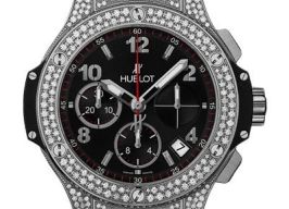 Hublot Big Bang 41 mm 341.SX.130.RX.174 (2024) - Zwart wijzerplaat 41mm Staal