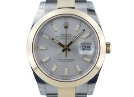 Rolex Datejust 41 126303 (2020) - Silver dial 41 mm Gold/Steel case