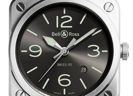 Bell & Ross BR 03-92 Steel BR0392-GC3-ST/SCA -