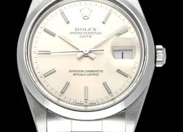 Rolex Oyster Perpetual Date 15000 (1988) - Silver dial 34 mm Steel case