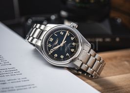 Longines Spirit L3.809.4.53.6 (2026) - Zwart wijzerplaat 40mm Staal