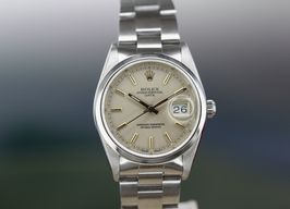 Rolex Oyster Perpetual Date 15200 (1991) - Champagne dial 34 mm Steel case