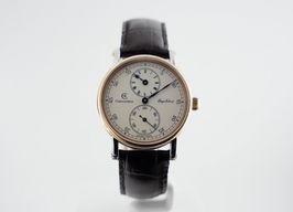 Chronoswiss Régulateur CH6326 (1990) - White dial 38 mm Gold/Steel case