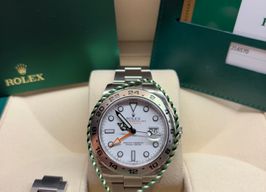 Rolex Explorer II 216570 (2019) - Wit wijzerplaat 42mm Staal