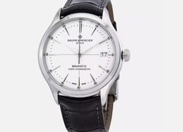 Baume & Mercier Clifton M0A10518 (2025) - Wit wijzerplaat 40mm Staal