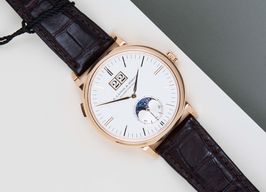 A. Lange & Söhne Saxonia 384.032 (2020) - Silver dial 40 mm Rose Gold case
