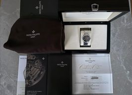 Patek Philippe Twenty~4 7300/1200A-010 (2022) - Grijs wijzerplaat 36mm Staal