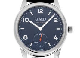 NOMOS Club Neomatik 741 (2026) - Blue dial 37 mm Steel case