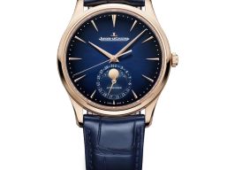 Jaeger-LeCoultre Master Ultra Thin Moon Q1362580 (2025) - Blauw wijzerplaat 39mm Roségoud