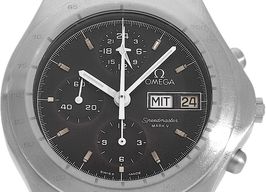 Omega Speedmaster 376.0806 (1985) - Zwart wijzerplaat Staal