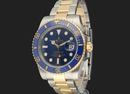 Rolex Submariner Date 116613LB (2018) - Blue dial 40 mm Gold/Steel case