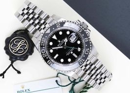 Rolex GMT-Master II 126710GRNR (2024) - Zwart wijzerplaat 40mm Staal