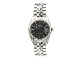 Rolex Datejust 1601 (Unknown (random serial)) - Black dial 36 mm Steel case