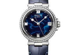 Breguet Marine 9518ST/E2/984/D000 (2022) - Blauw wijzerplaat Onbekend Staal