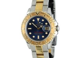 Rolex Yacht-Master 169623 (2001) - Blue dial 29 mm Gold/Steel case