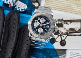 Breitling Avenger II A1338111/BC33 (2015) - Zwart wijzerplaat 43mm Staal