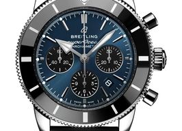 Breitling Superocean Heritage II Chronograph AB0162121C1S1 (2026) - Blauw wijzerplaat 44mm Staal