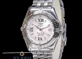 Breitling Wings Lady A67350 (2001) - Pearl dial 31 mm Steel case