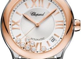 Chopard Happy Sport 278559-6001 (2026) - Zilver wijzerplaat 36mm Staal
