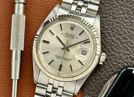 Rolex Datejust 1601 (1972) - Zilver wijzerplaat 36mm Staal