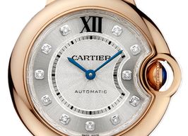 Cartier Ballon Bleu 33mm WE902063 (2025) - Zilver wijzerplaat 33mm Roségoud