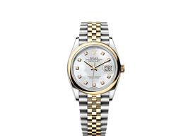 Rolex Datejust 36 126203 (2025) - Pearl dial 36 mm Gold/Steel case