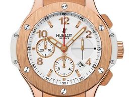 Hublot Big Bang 41 mm 341.PE.230.RW (2024) - Wit wijzerplaat 41mm Roségoud