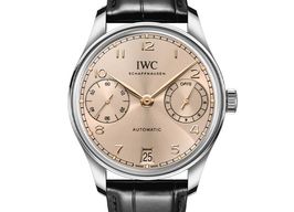 IWC Portuguese Automatic IW501705 (2024) - Champagne wijzerplaat 42mm Staal